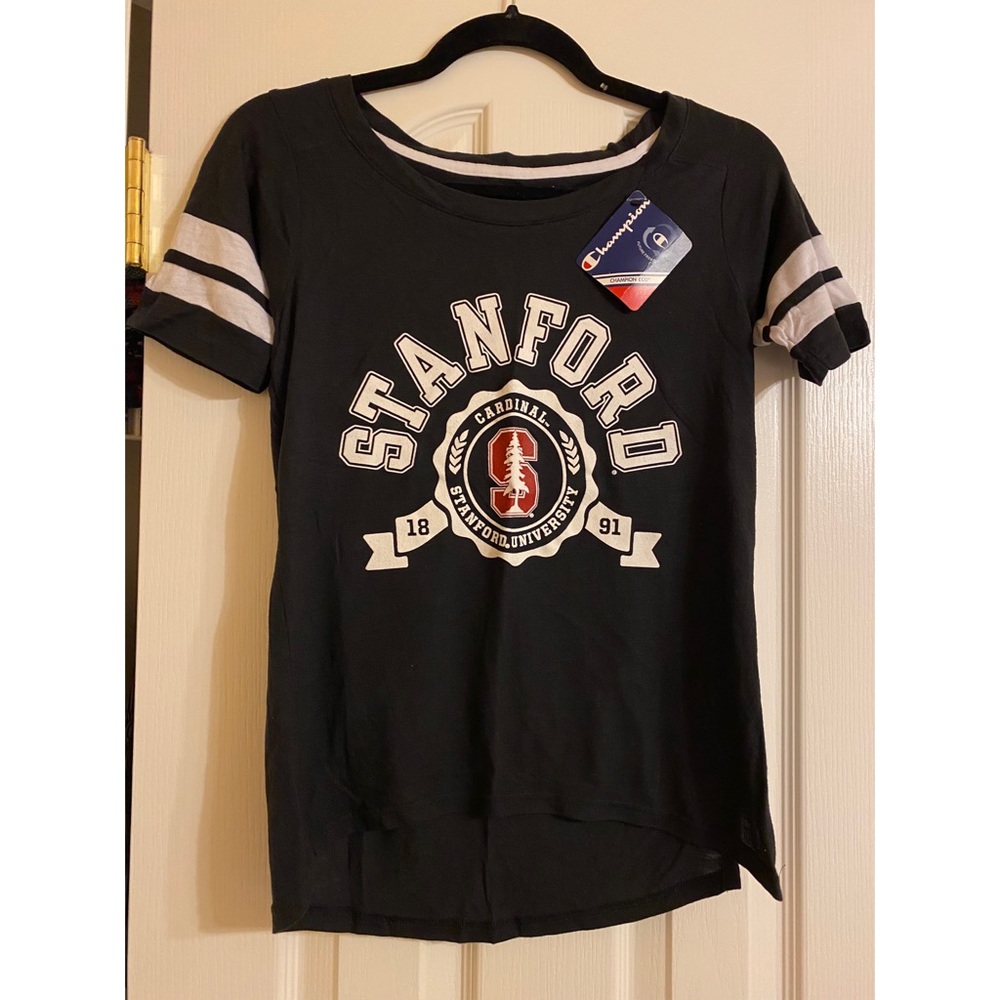 Stanford University T Shirt—Champion brand